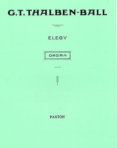 Elegy For Organ